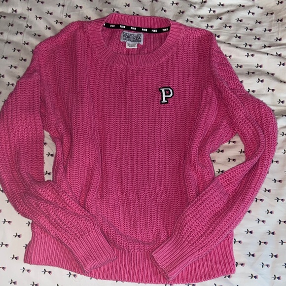 Victoria's Secret Pink Crew Neck Sweater - Picture 1 of 2